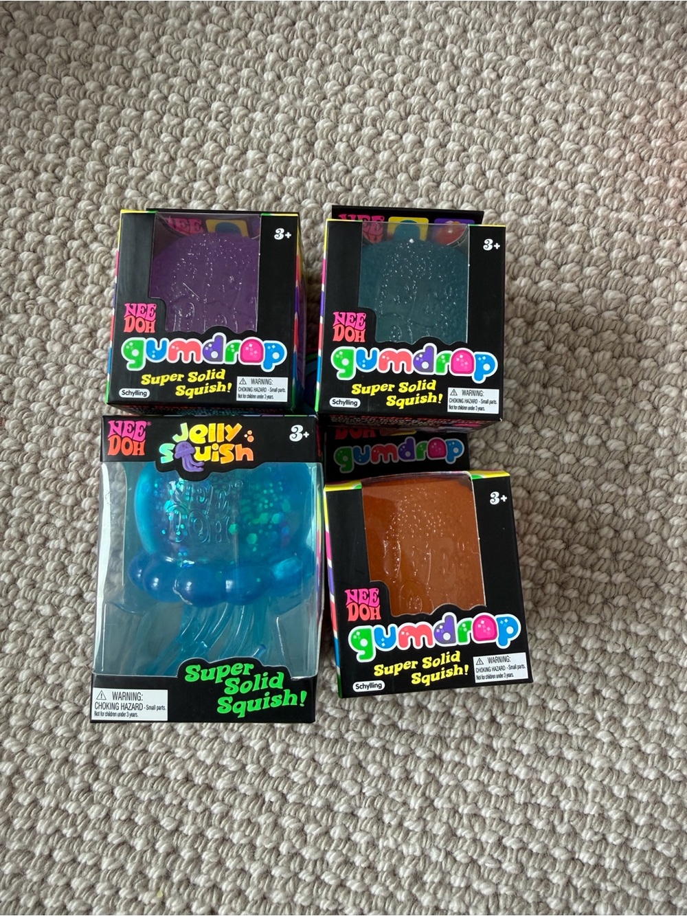 NeeDoh Gumdrop  and jelly bundle new